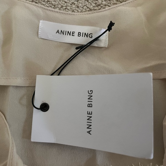 Anine Bing Lace Silk Cami in Nude, XS, NWT - Picture 4 of 11